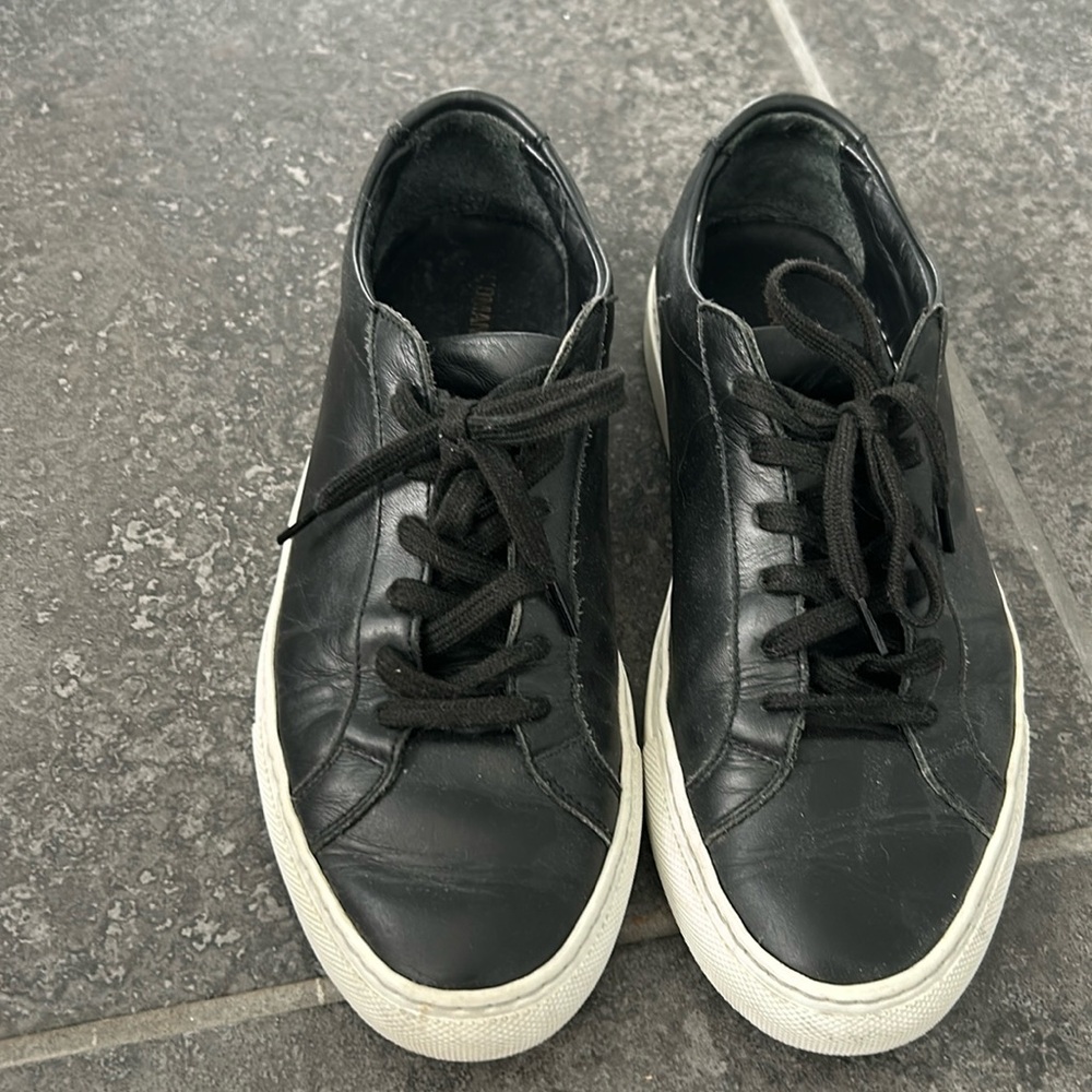 Common Projects black sneakers